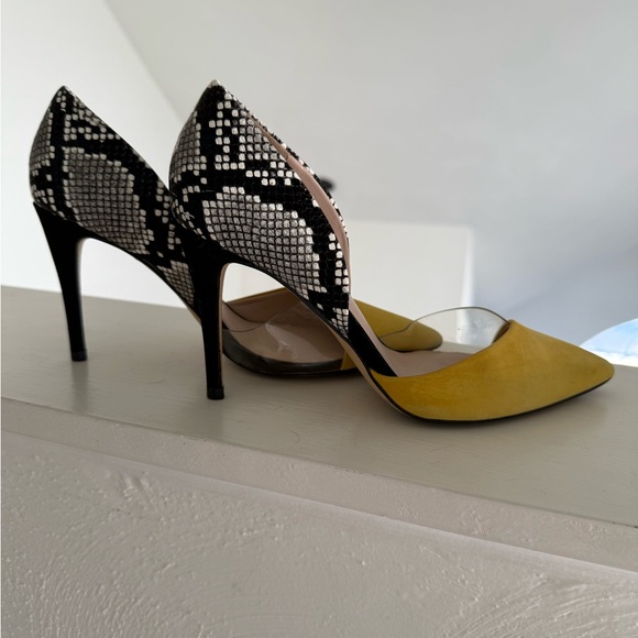 Aldo heels with snakeskin style size 6 - Picture 3 of 5